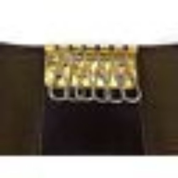 FENDI key case Zucca beige canvas ?~ leather Authentic Used - Picture 6 of 11